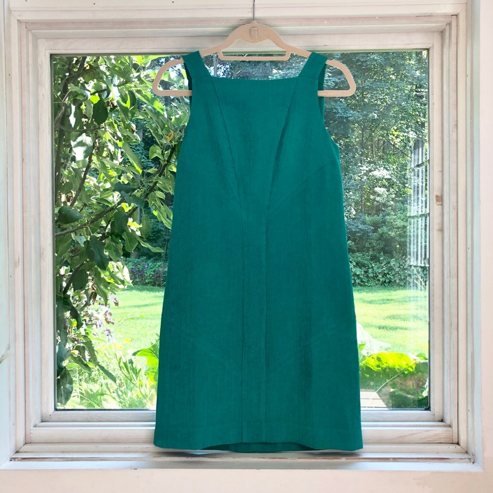 Ann Taylor Teal Midi Dress